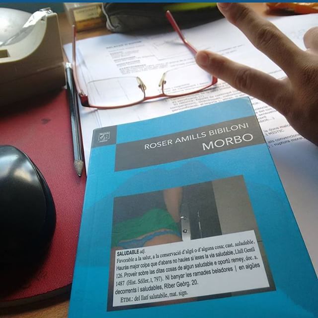 poemari Morbo de roser amills primera edicio