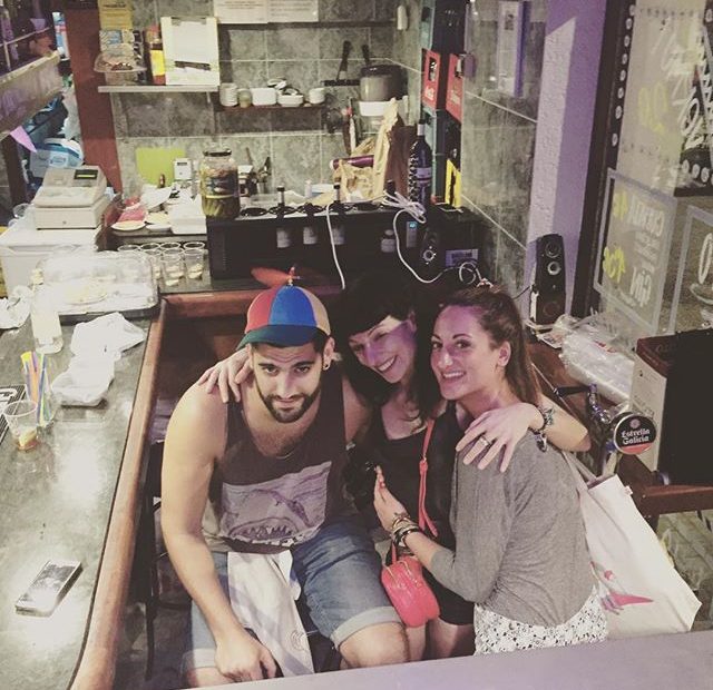 roser amills con elena capel en el pietro