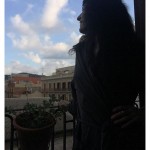 Habéis visto qué bonito cielo tenemos hoy?? #besosatodos y #felizdia ;)) - Roser Amills, escritora mallorquina