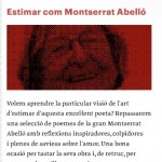 cartell recital montserrat abello a sant cugat per roser amills