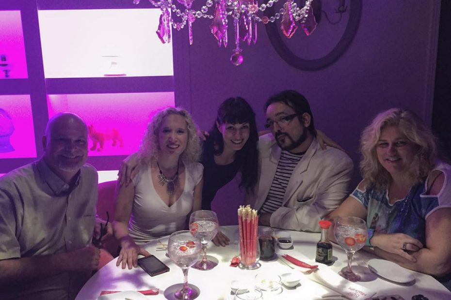 Roser Aamills Con Eloy Prive En Miss Suhi Aribau