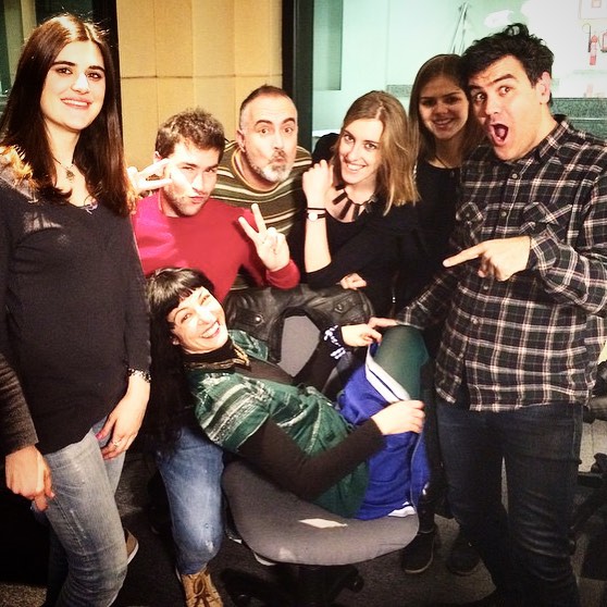 Roser Amills a la radio, especies protegides, amb victor fernandez clares