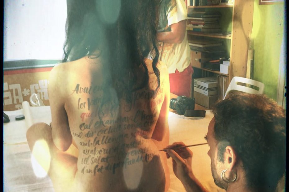 Roser Amills Cuerpo Escrito Videoclip Pep Blay