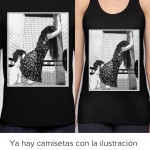 Ojo, ya hay camisetas con la ilustración que me hizo la gran @aposaintclair !! - Roser Amills, escritora mallorquina
