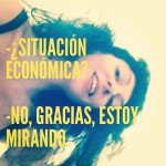 -¿Situación económica? -No, gracias, estoy mirando. - Roser Amills, escritora mallorquina