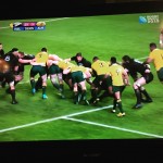 Acabo de descubrir que me gusta el rugby :)) #culitos #macizos - Roser Amills, escritora mallorquina
