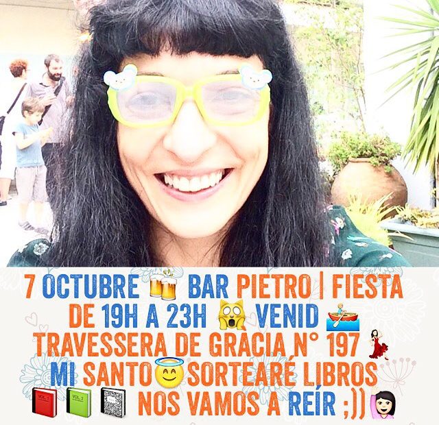 Fiesta De Cumpleanos De Roser Amills Bar Pietro Sorteo De Libros