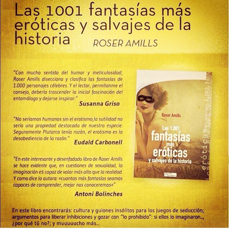 las 1001 fantasias de roser amills