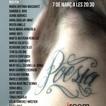 recital de roser amills en el evento Poesia Amb Accent De Dona de iroom, marzo 2013