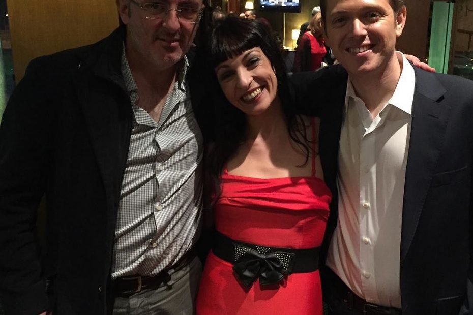 Roser Amills amb Jordi Julia al festival de cinema de Sitges