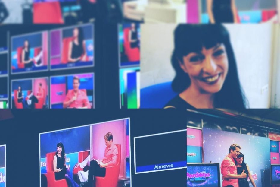 roser amills en television con enric escude