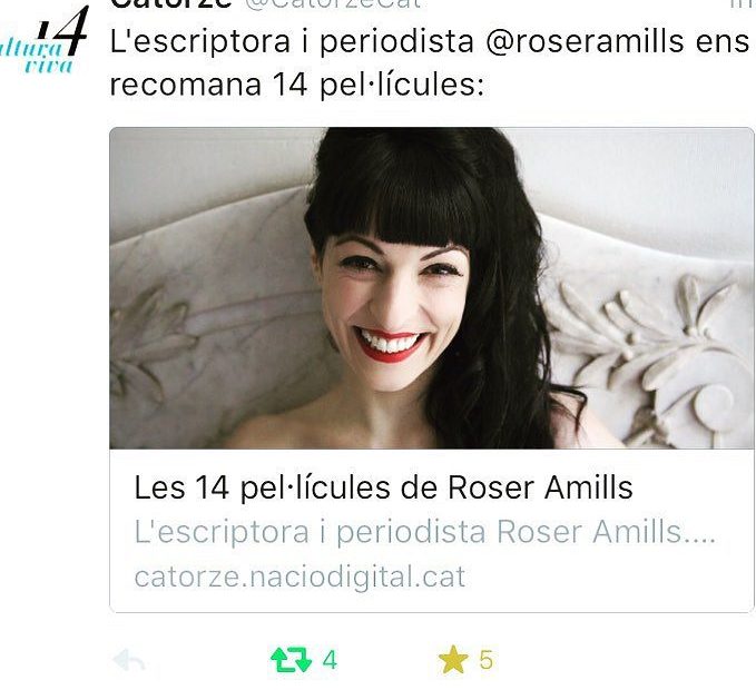 Roser Amills Entevista Catorze