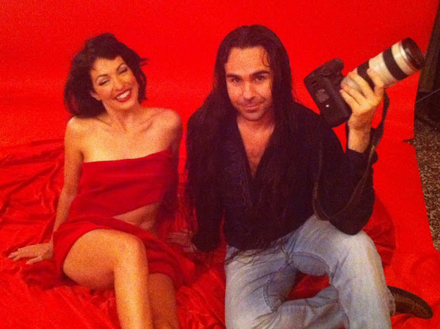 roser amills, sesion de fotos imitando a marilyn monroe