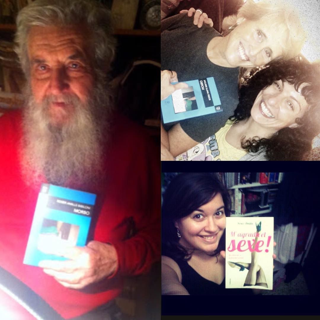Ya hace 4 años: Jenny con #megustaelsexo y Mercedes Milá y el gran Jesús Lizano con #morbo Lectores amorosos!