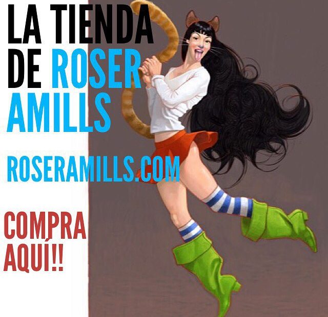 cartel la tienda de Roser Amills
