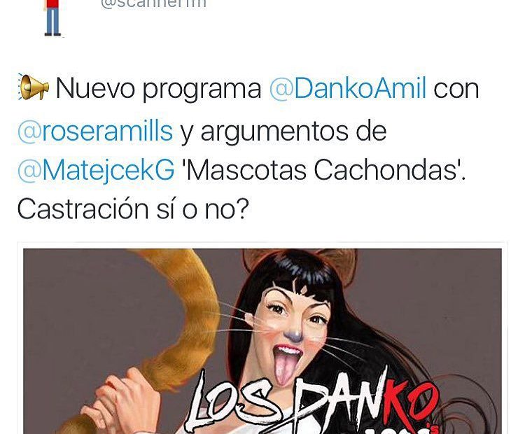cartel Los Danko a Mil un programa alocado de Sam Danko, El Pelos y Roser Amills