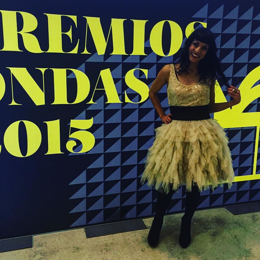 roser amills photocall de los premios ondas