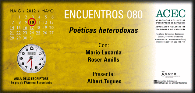 Encuentros 080 | Roser Amills y Mario Lucarda 10 de mayo 2012