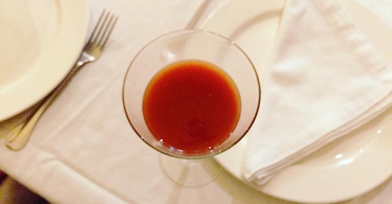 Deliciosa cena si empieza con Sherry Mary ;)) #muyrepetible - Roser Amills, escritora mallorquina