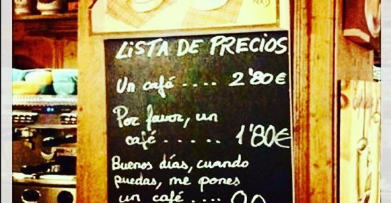 Todo tiene un precio ;)) #buenosdias - Roser Amills, escritora mallorquina