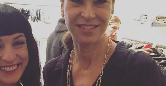 Carmen Posadas con Roser Amills