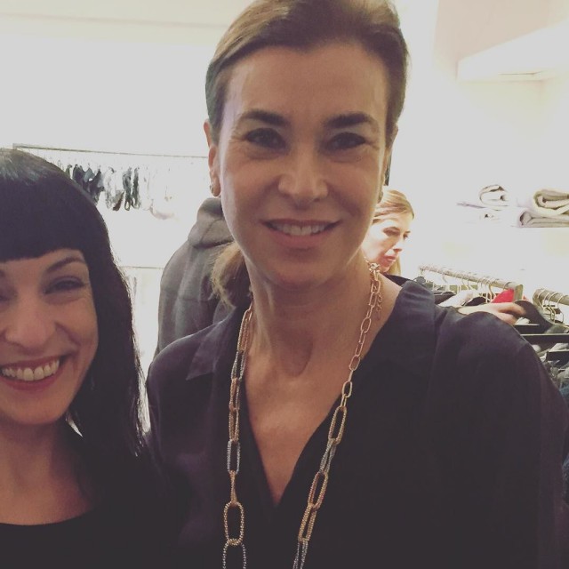 Carmen Posadas con Roser Amills