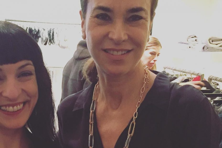 Carmen Posadas con Roser Amills