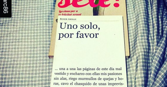 libros de roser amills, poemario uno solo por favor en primer plano