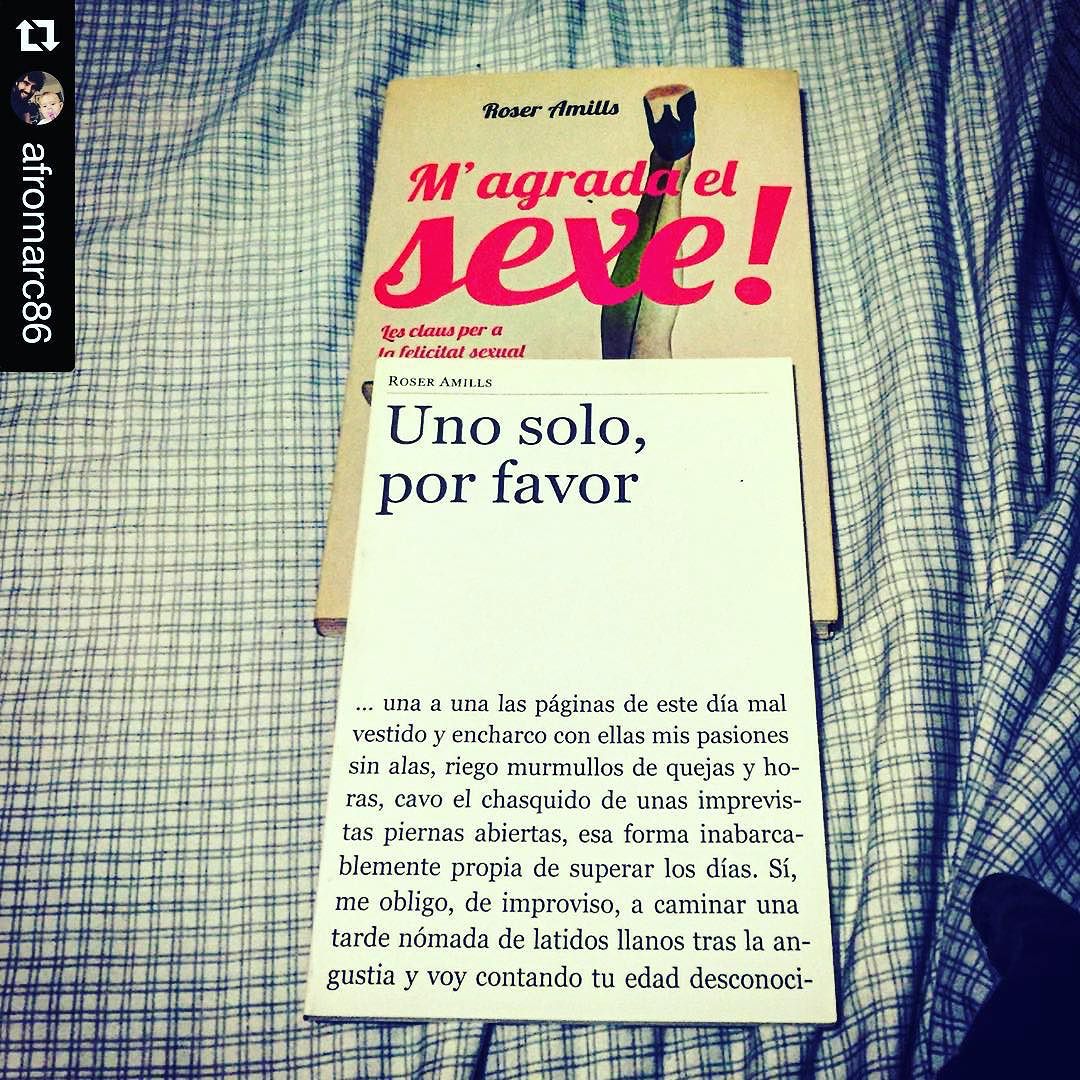 libros de roser amills, poemario uno solo por favor en primer plano