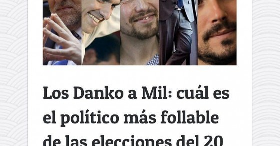 los danko a mil, politicos