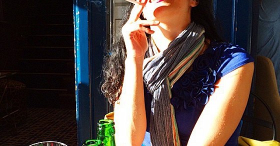 roser amills cigarro en paris