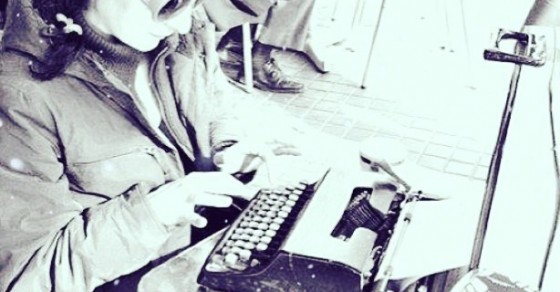 roser amills maquina de escribir