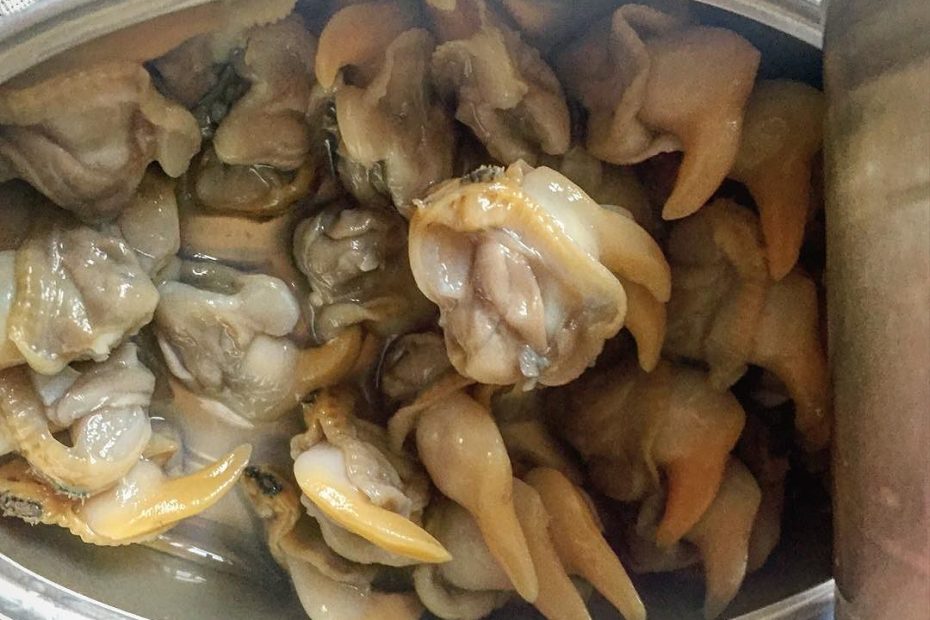 berberechos para el aperitivo