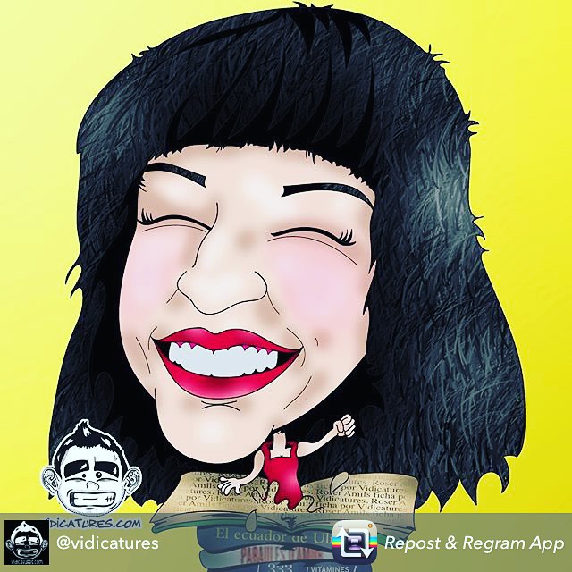 ilustracion caricatura de vidicatures de roser amills