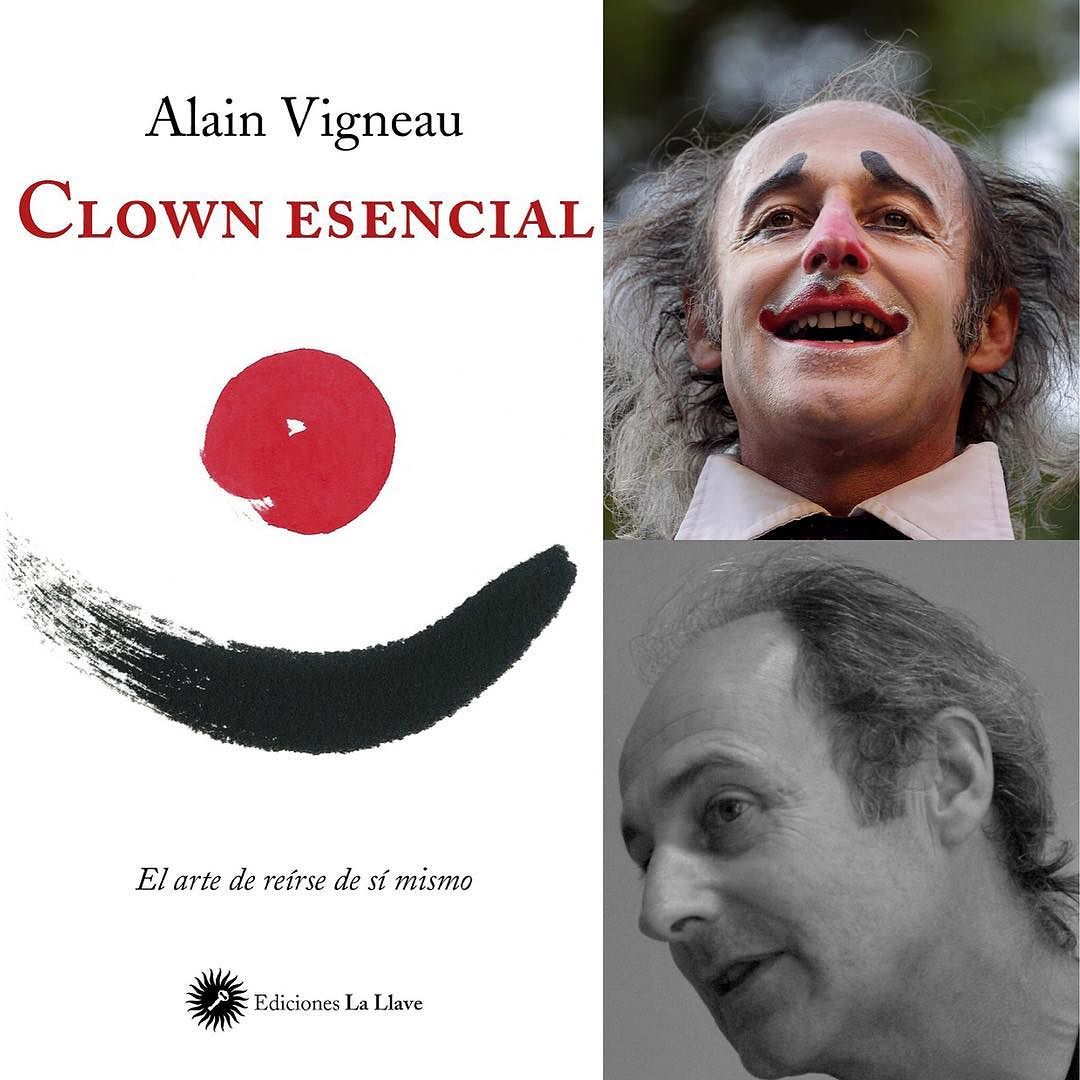 Libro de Alain Vigneau, que fue profesor de clown de Roser Amills