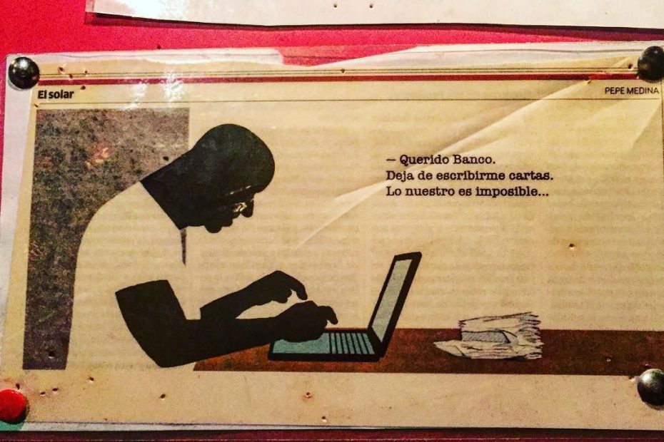 Querido Banco Deja De Escribirme Cartas