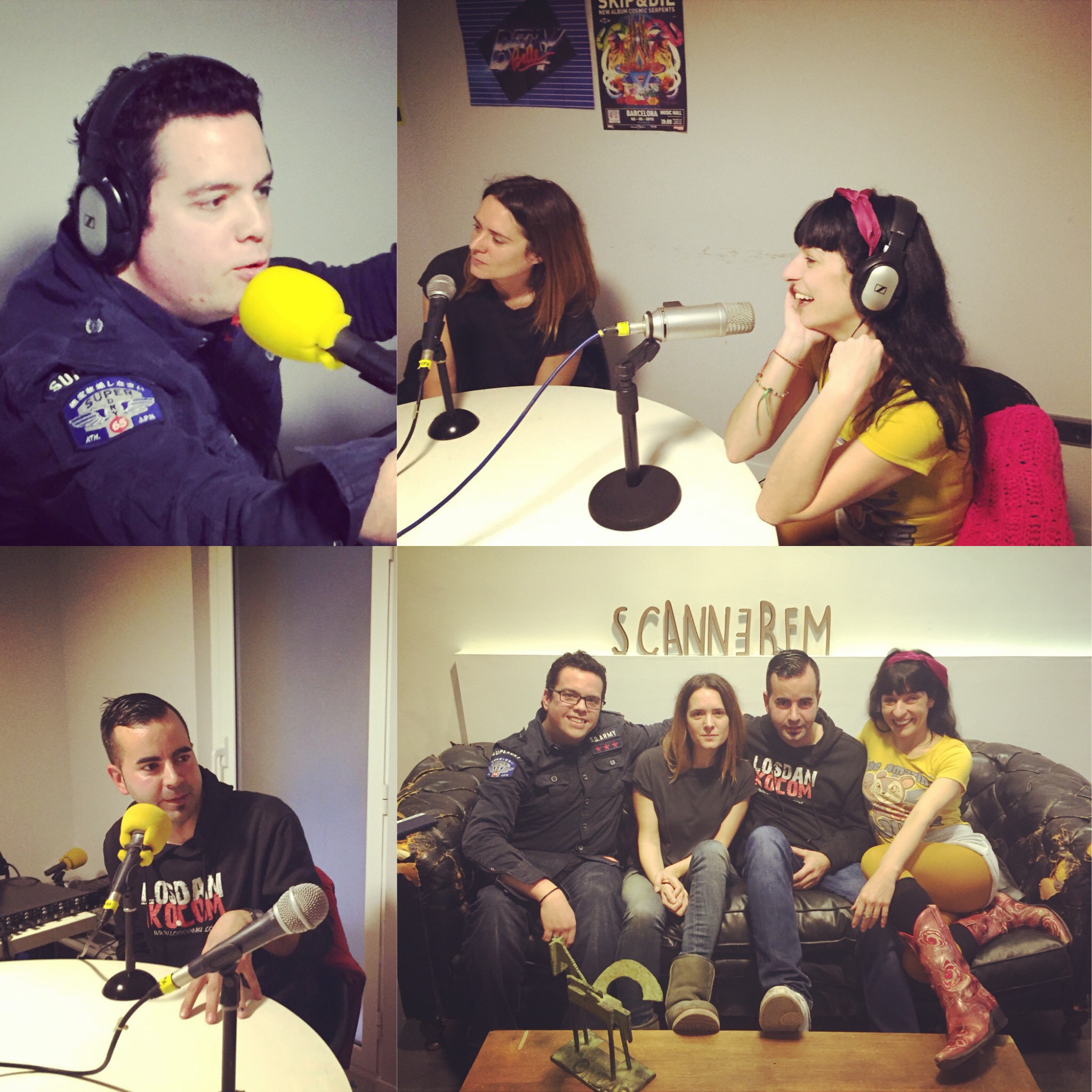 Roser Amills Con Eva Santolaria Y Los Danko A Mil Scanner Fm Radio