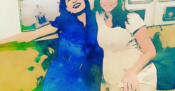 Roser Amills Con Lectora Dibujo