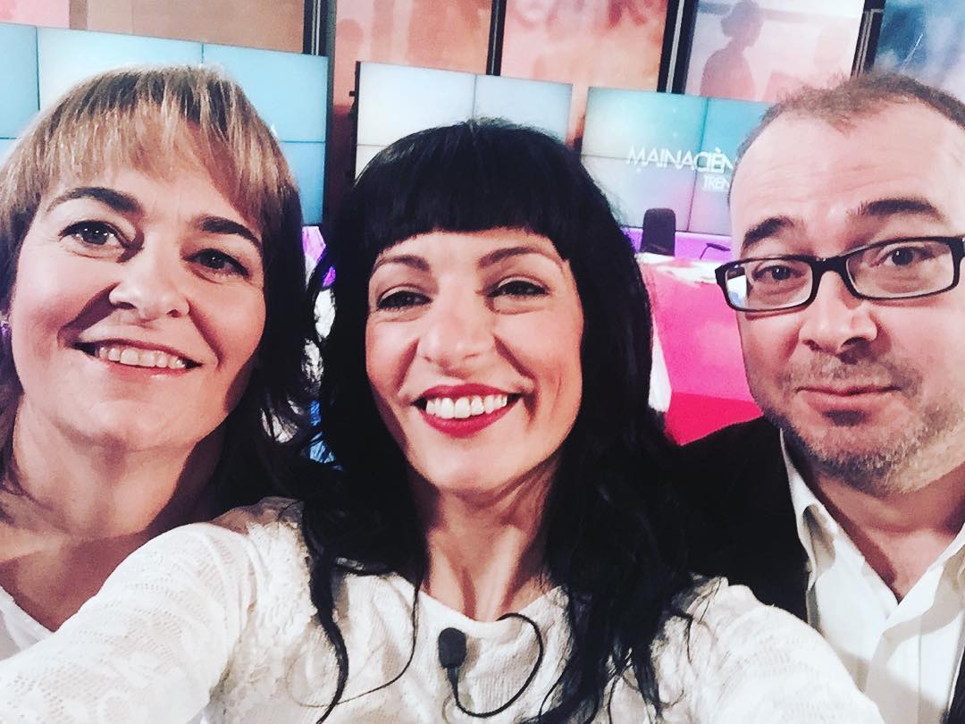 Roser Amills morena con flequillo