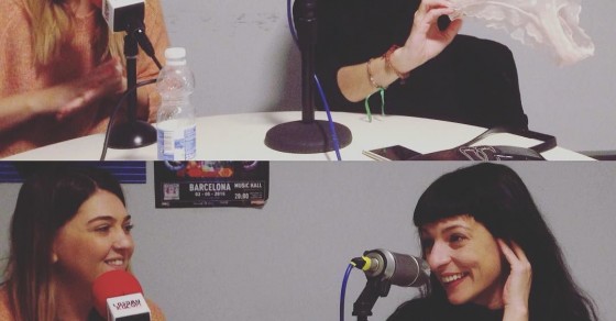 Adivina de qué hemos hablado hoy en @dankoamil @scannerfm #bragasusadas - Roser Amills, escritora mallorquina