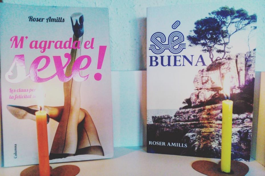 La lectora Monica Pin colecciona los libros de roser Amills