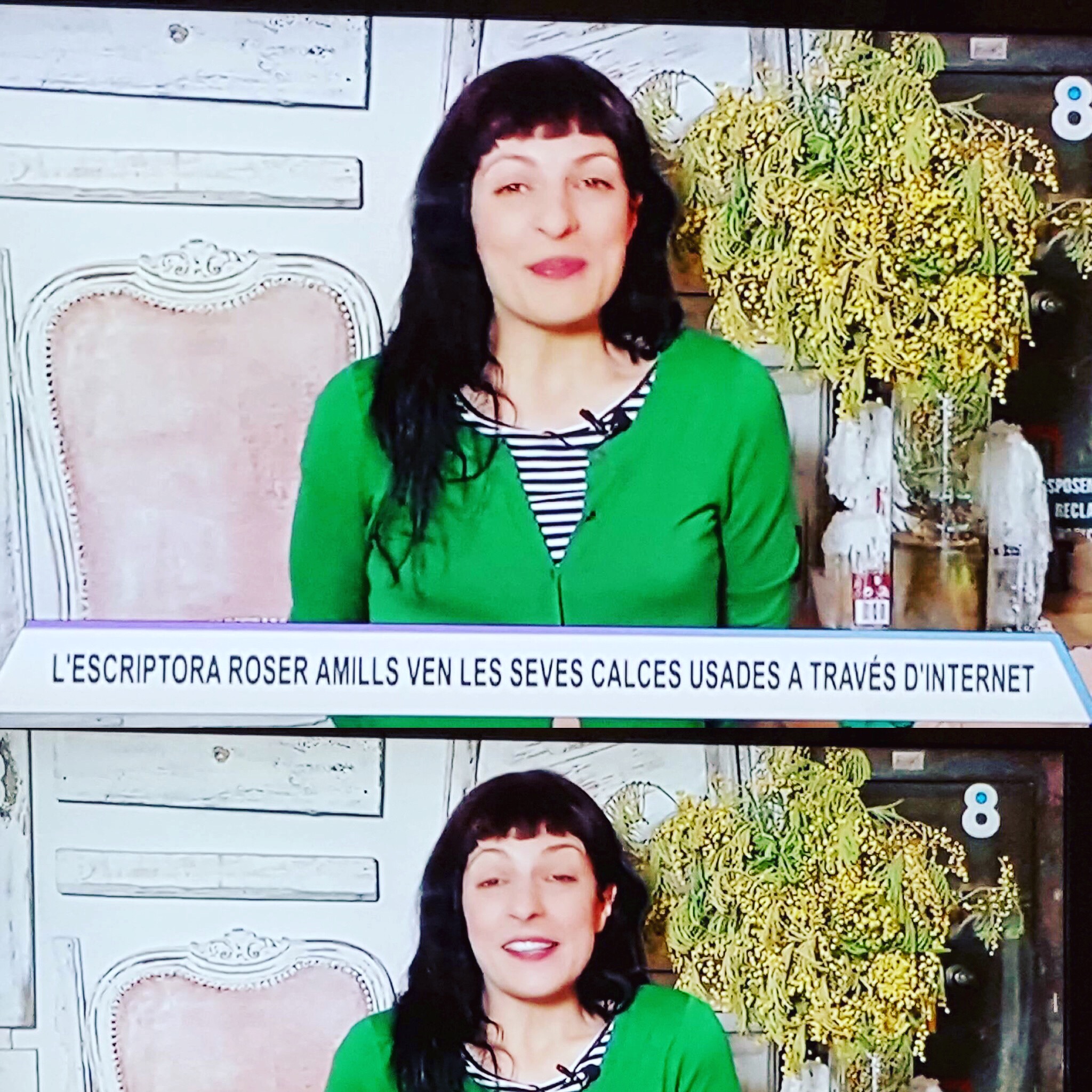 Roser Amills 8tv entrevista de Sandra Barneda