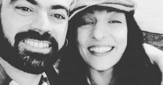 Roser Amills con el Capitan Wilson