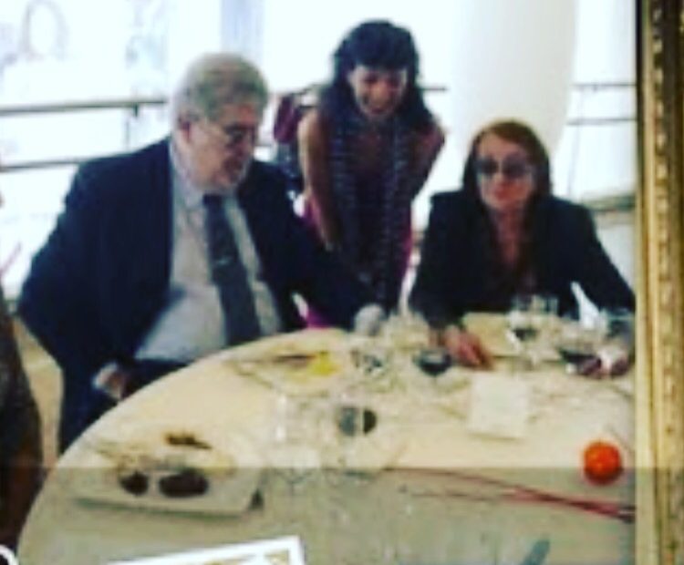 Roser amills con jose manuel lara y rosa regas