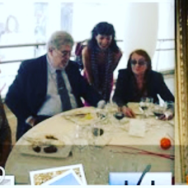 Roser amills con jose manuel lara y rosa regas