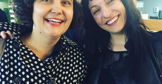 Roser Amills con Marina Espasa