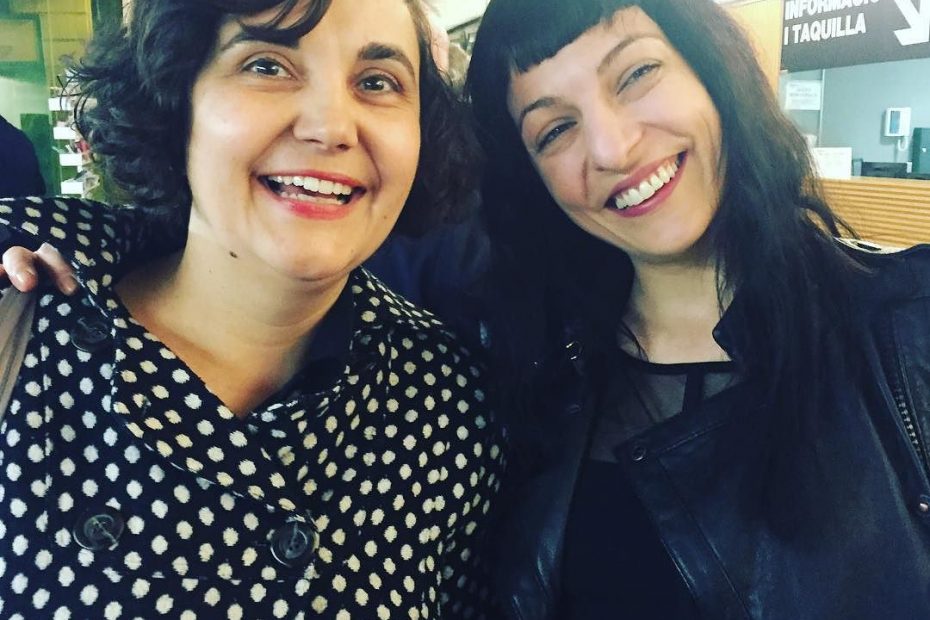 Roser Amills con Marina Espasa
