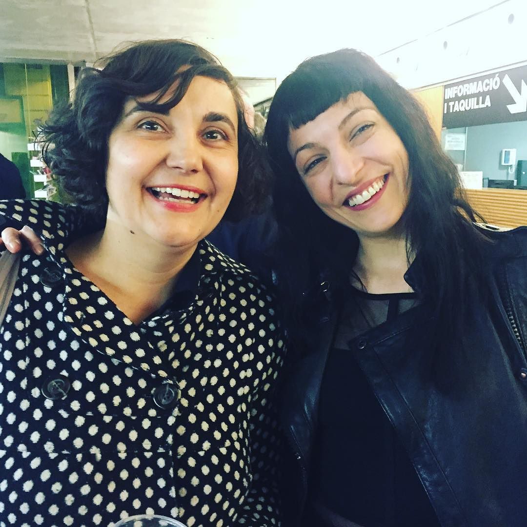 Roser Amills con Marina Espasa