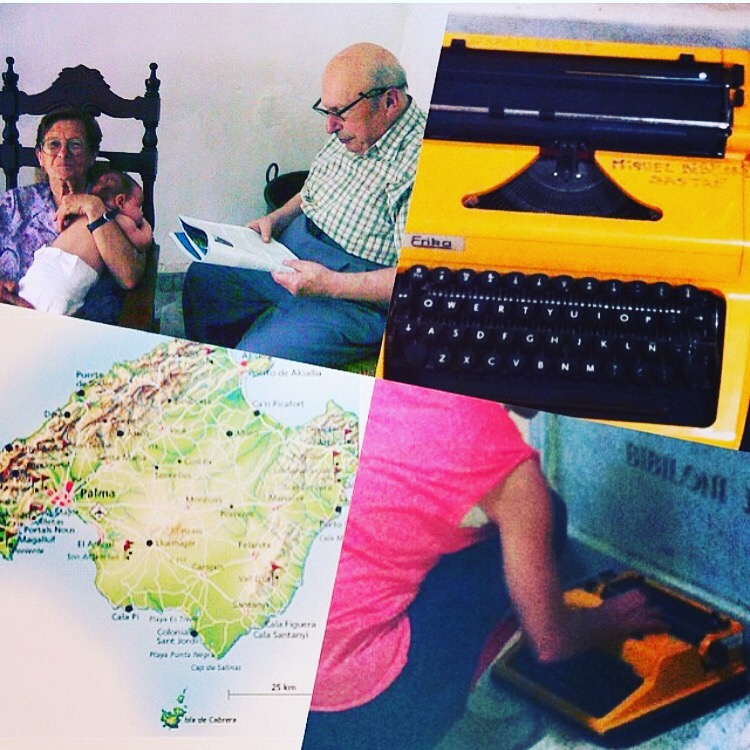 Abuelos maternos de roser amills, mallorca