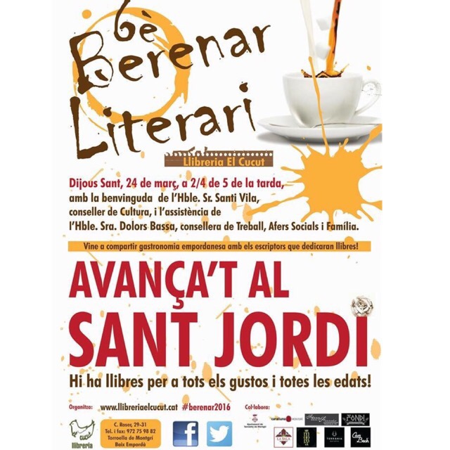 Berenar literari llibreria cucut